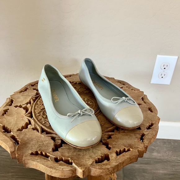 Chanel Blue Flats - Picture 3 of 6